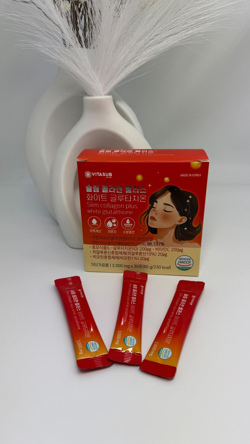 Slim collagen plus whait glutathione