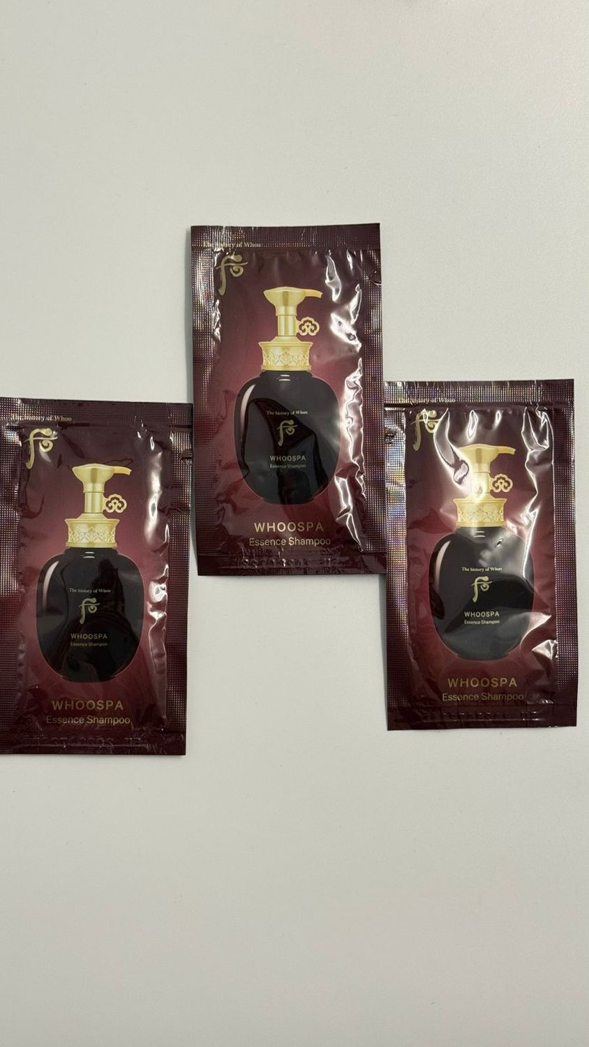 Пробники шампунь бардовый (50шт*8мл)