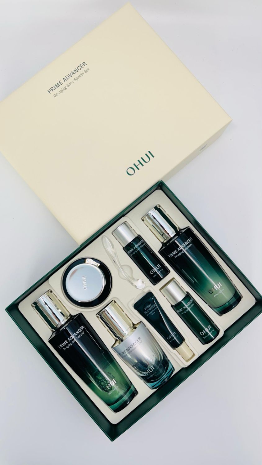 OHUI Prime Advancer De Aging 3pcs Special Set