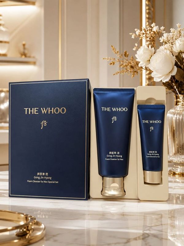 The History of Whoo Gongjinhyang Foam Cleanser for Men Special Set (вес 340гр)