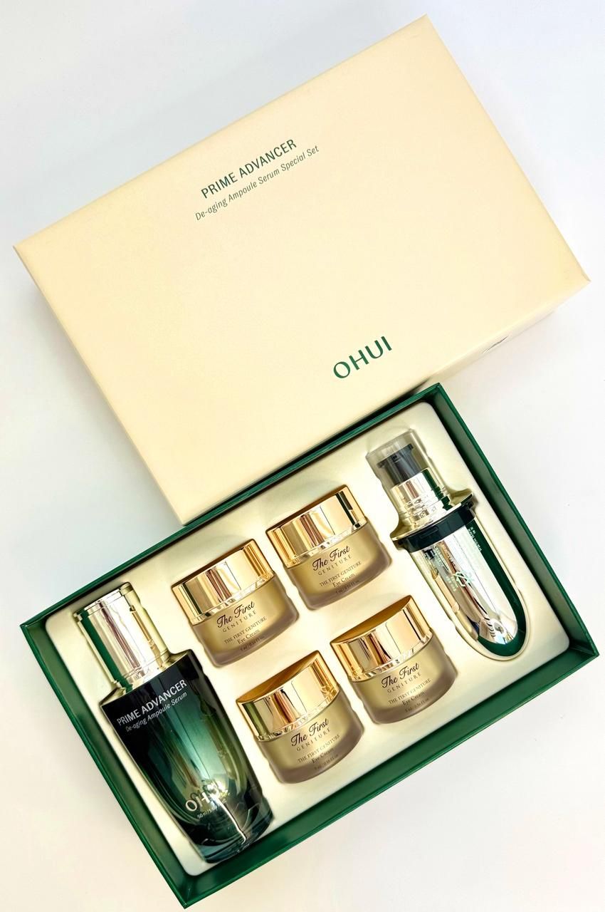 O HUI PRIME ADVANCER De-aging ampoule serum Special Set (вес 690 гр)