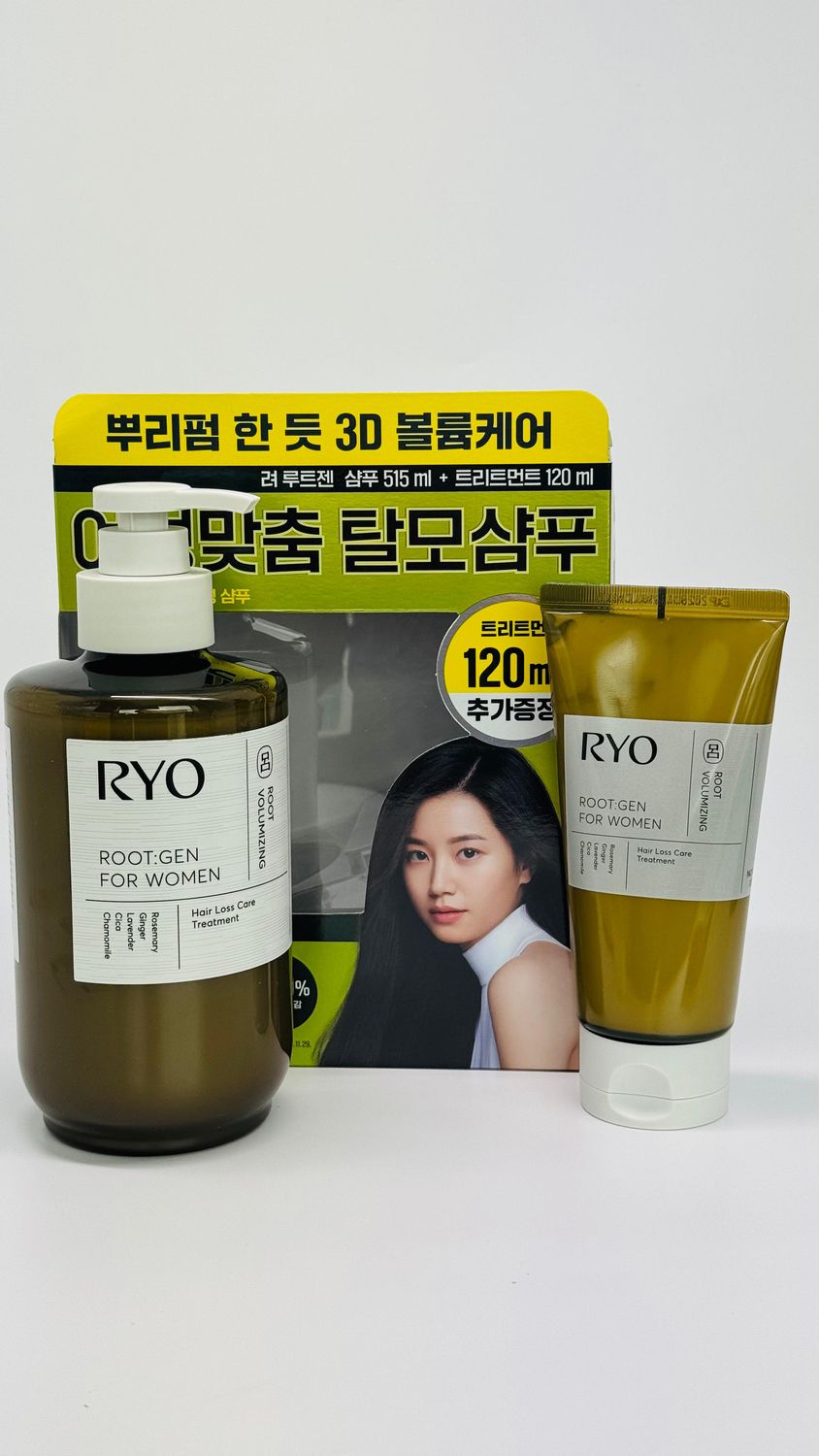Ryo Root Gen for Women Anti-Hair Loss Shampoo Set  515мл