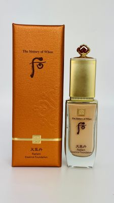 The history of Whoo Radiant Essence Foundation SPF35/PA++ 40ml (вес 260 гр) The history of Whoo Radiant Essence Foundation SPF35/PA++ 40ml (вес 260 гр)