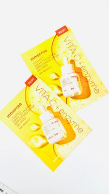 INNISFREE Vitamin C Green Tea Enzyme Brightening Serum Gel Mask