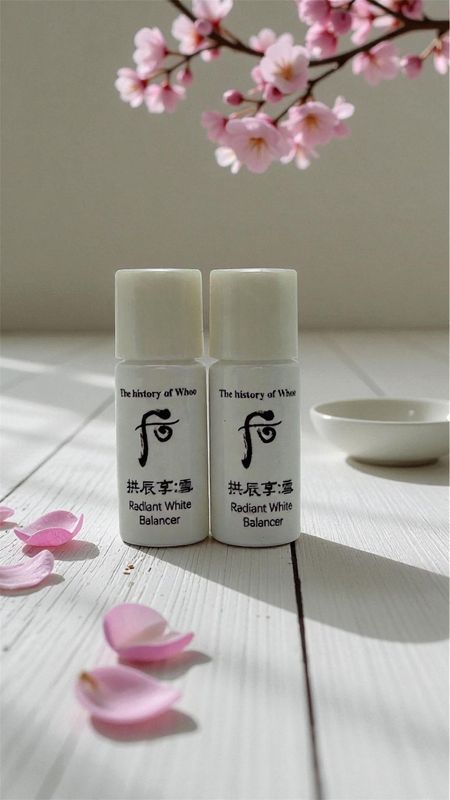 The history of Whoo Radiant White Balancer 5мл*15шт