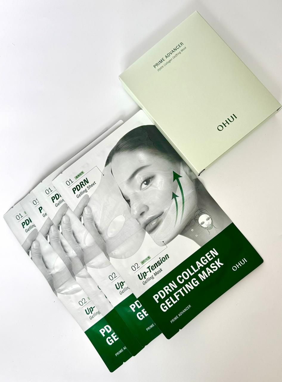 OHUI PRIME ADVANCER PDRN Collagen Gelfting Mask