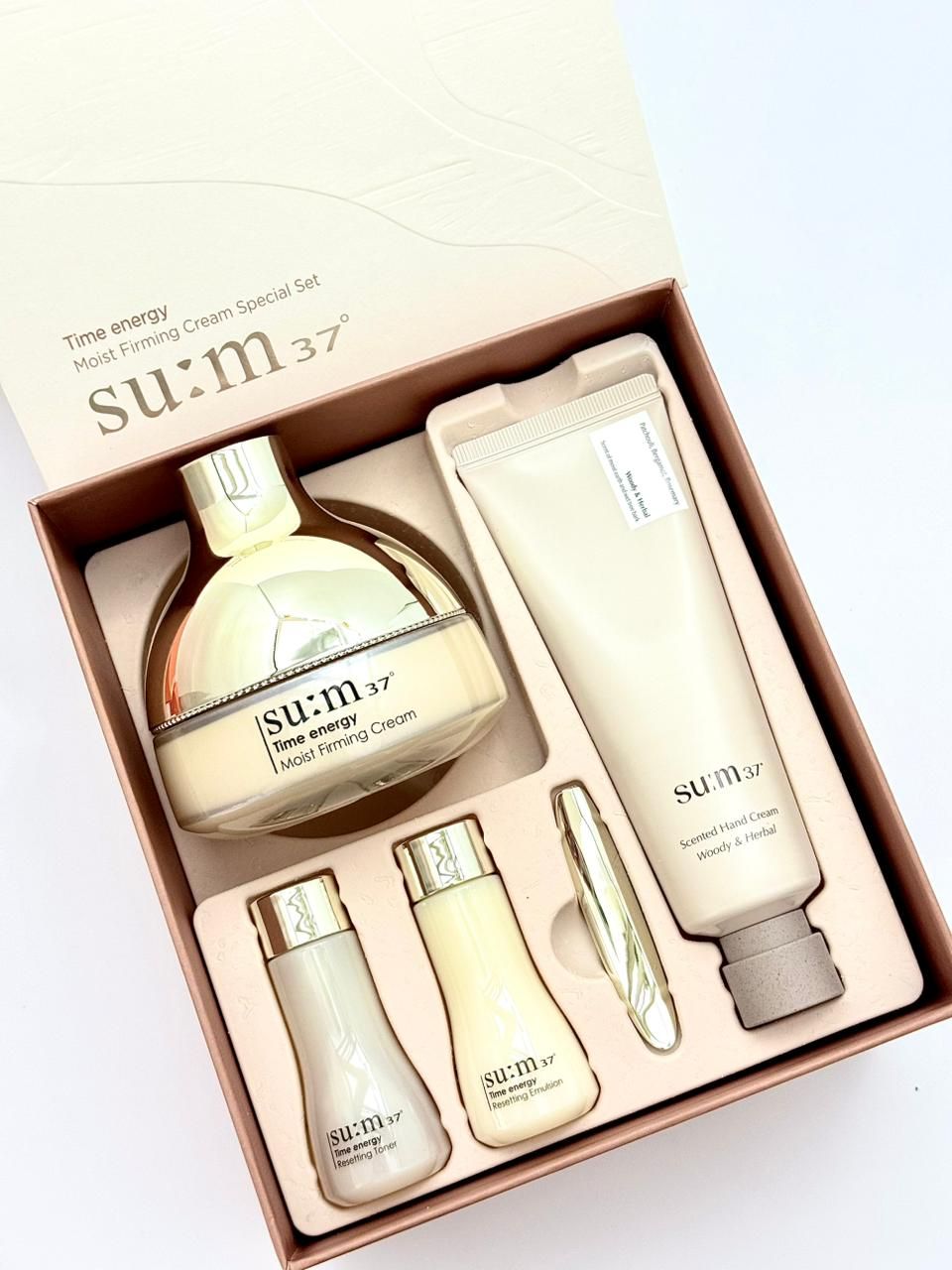 SU:M37 Time Energy Moist Firming Cream Special Set (800 гр)
