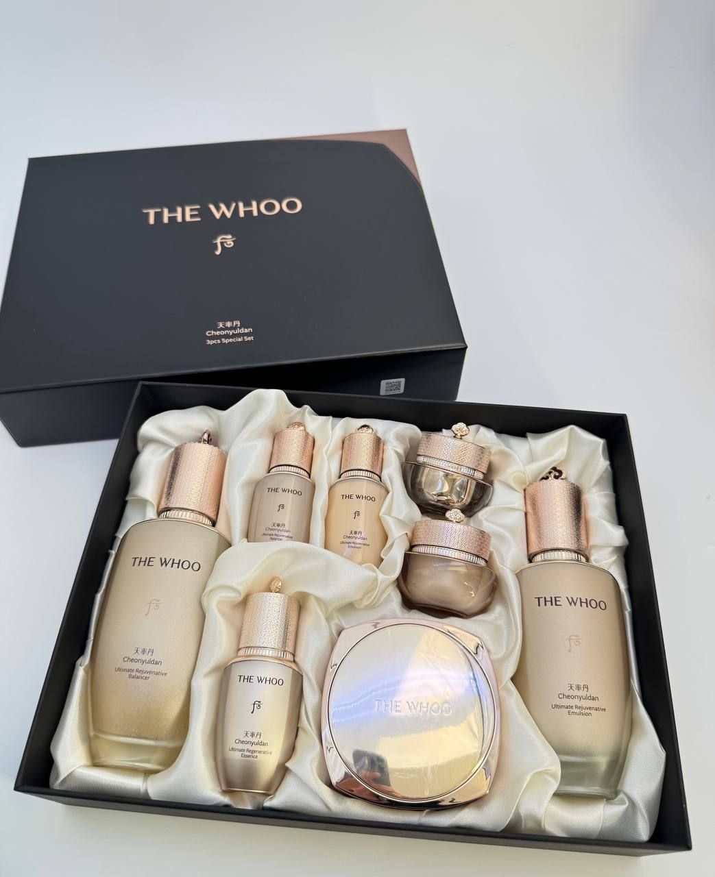 The History of Whoo Cheonyuldan 3pcs Set с кушоном (вес 1450 гр)