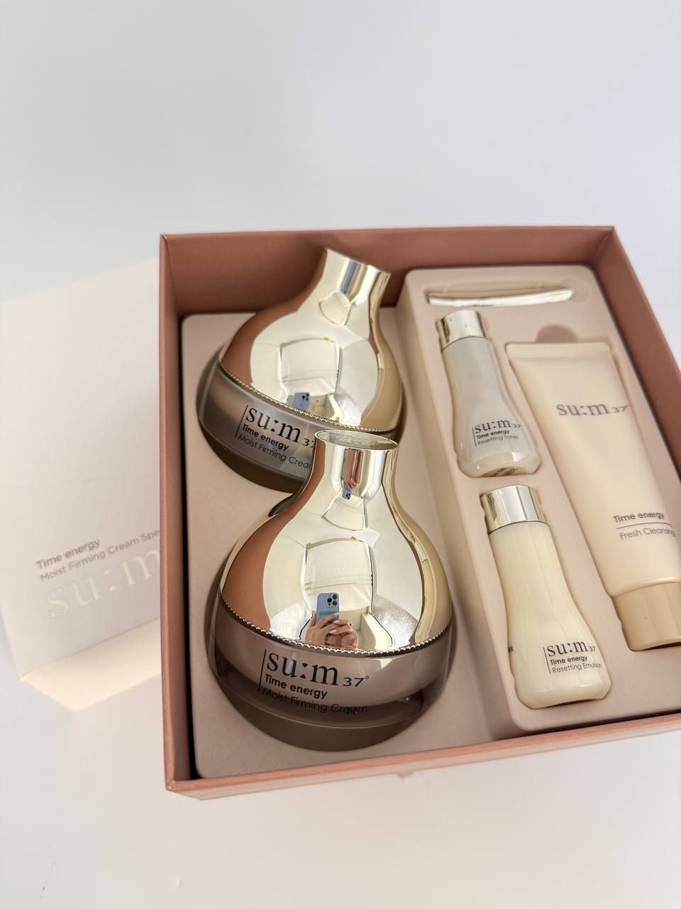 SU:M37° Time Energy Moist Firming Cream Special Set (1020гр)