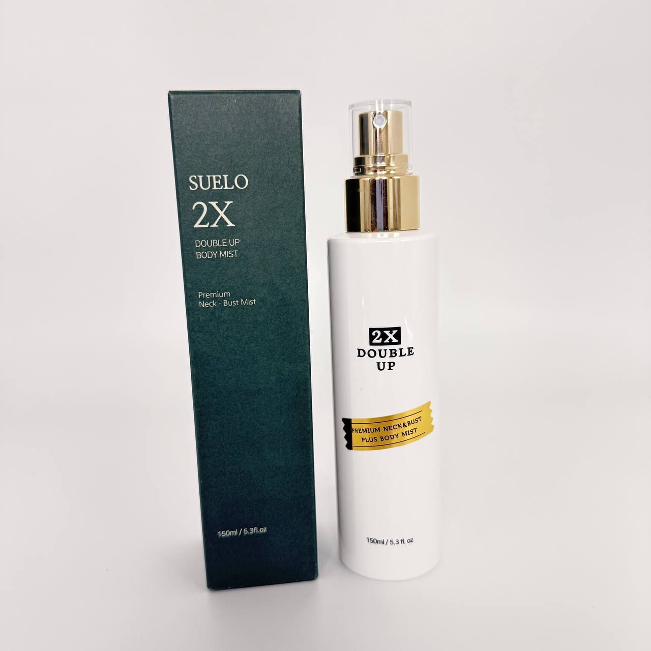 SUelo 2X Double Up Body Mist Premium Neck+Bust Mist | 150 ml (200гр)