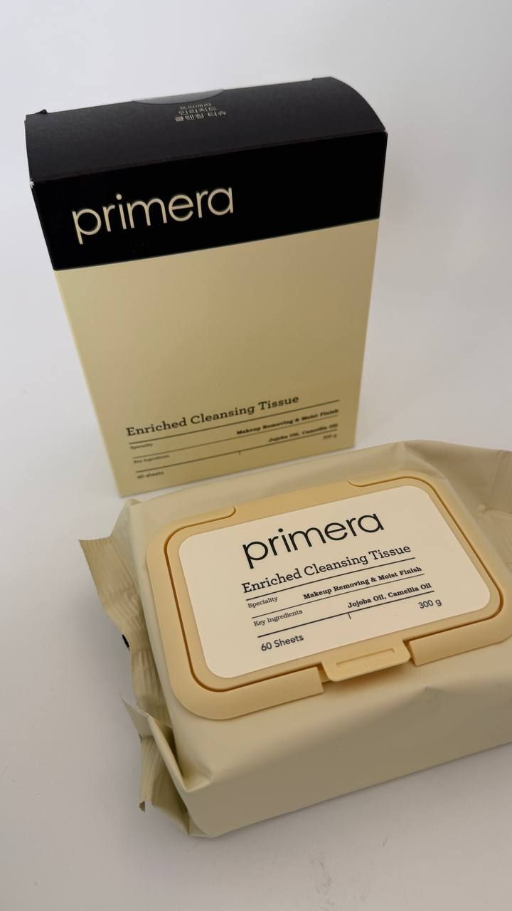 Primera Enriched Cleansing Tissue (480гр)