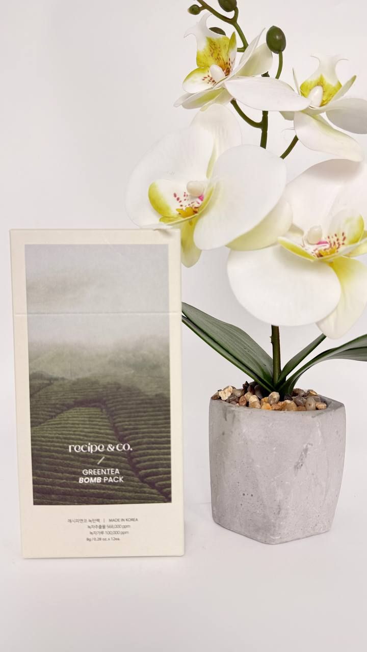 Recipe &amp; Co. Greentea Bomb Pack 12шт (130гр)
