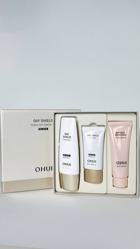 OHUI DAY SHIELD Perfect Sun Black Special Set SPF 50+ / PA++++290гр