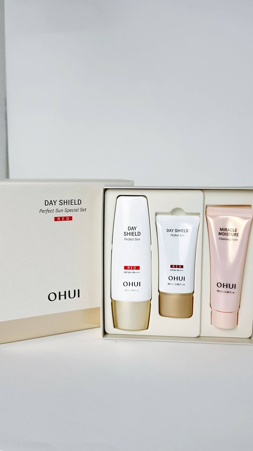 OHUI DAY SHIELD Perfect Sun Red Special Set SPF 50+ / PA++++295гр