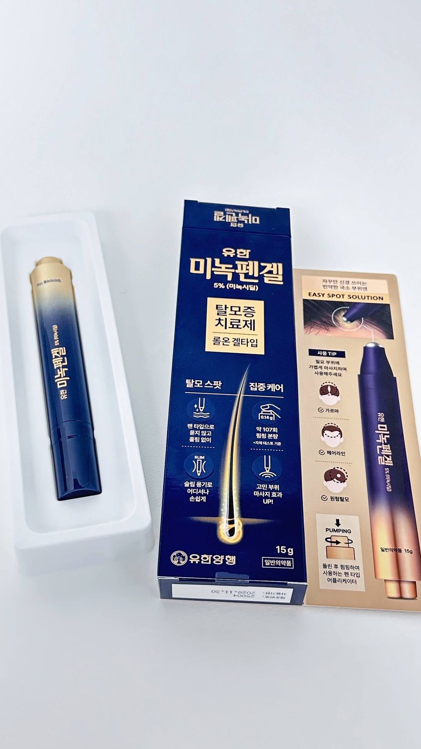 Minohen Gel 5% средство от выпадения волос 100гр