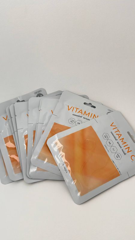 VITAMIN C essential serum mask 10шт 275гр