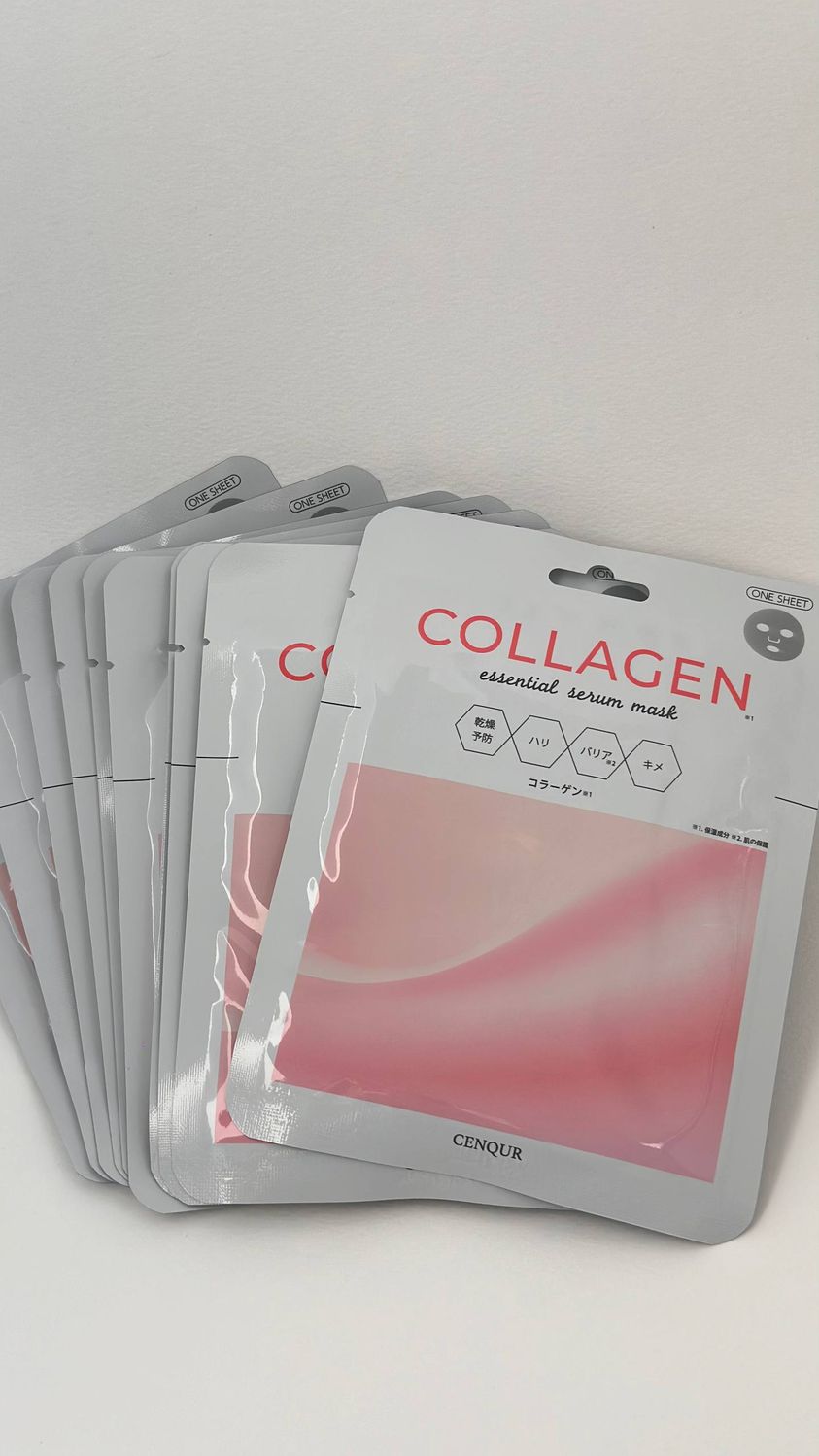 COLLAGEN essential serum mask 10шт 275гр