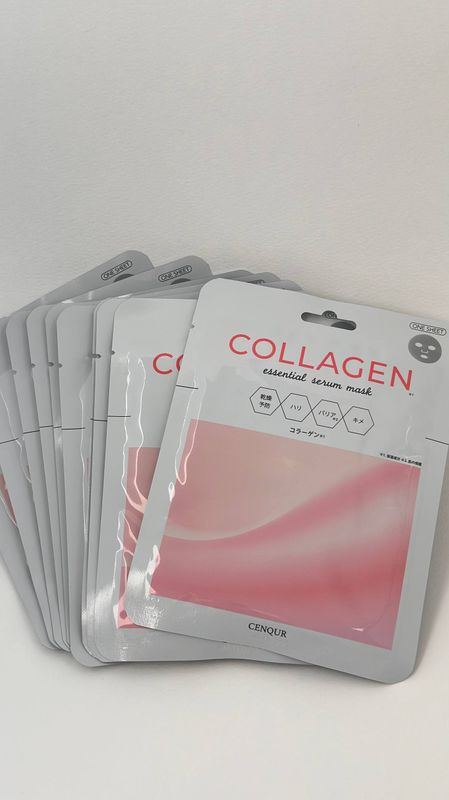 COLLAGEN essential serum mask 10шт 275гр