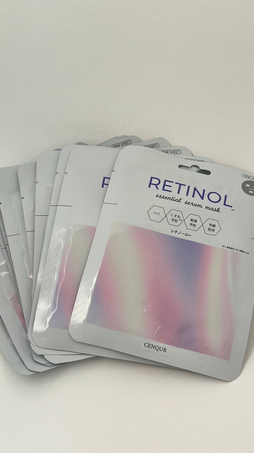 RETINOL essential serum mask 10шт 275гр