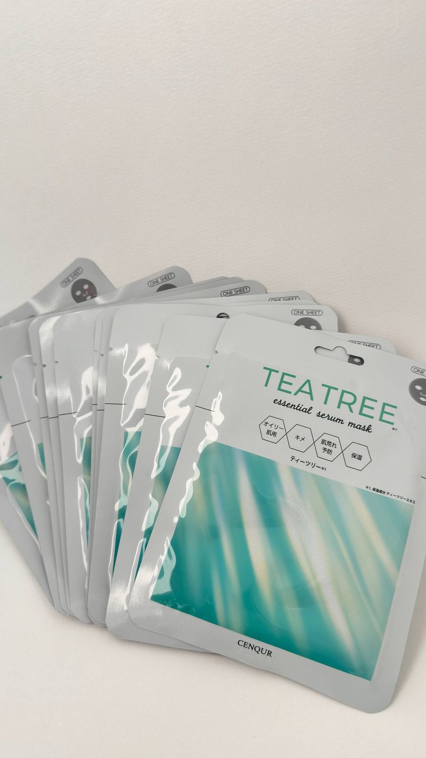 TEA TREE essential serum mask 10шт 275гр