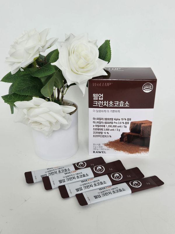 RAWEL Well Up Crunchy Choco Enzyme 135гр