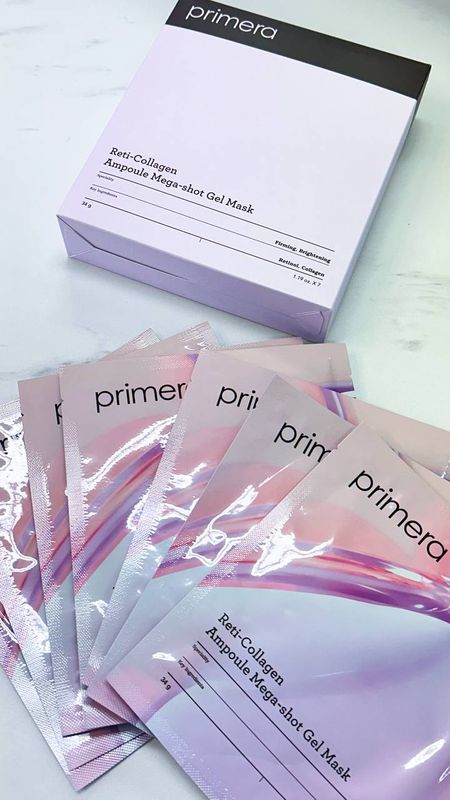 primera Reti-Collagen Ampoule Mega-shot Gel Mask (7 шт) 370гр