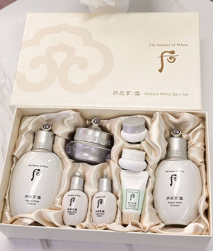 THE history of Whoo Gongjinhyang: Seol Radiant White 3pcs Set 1260гр