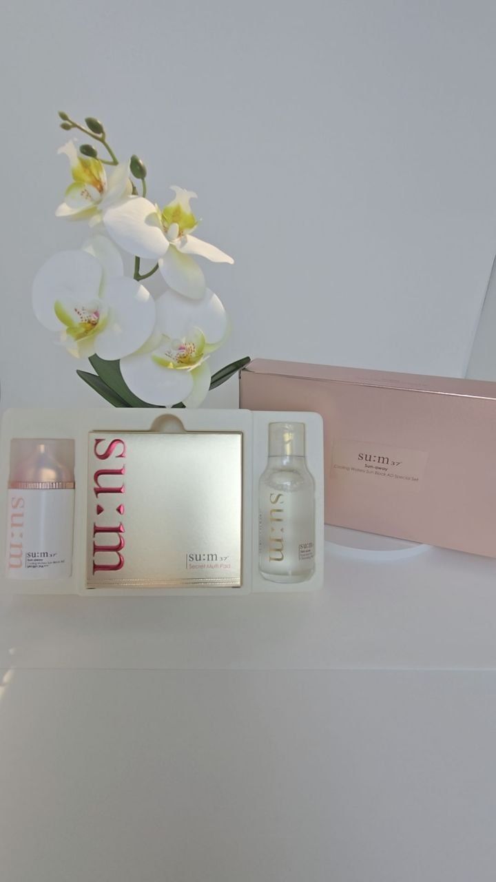 SU:M37 Sun-away Cooling Water Sun Block AD Special Set SPF 50+/PA+++ 50ml 460g