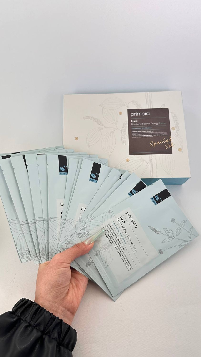 primera Mask Seed and Sprout Energy Lotus 30шт 905гр