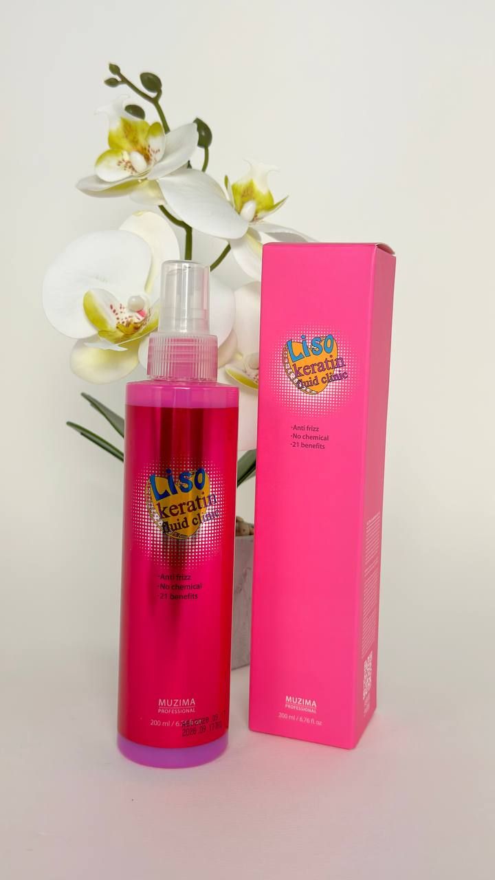MUZIMA Liso keratin fluid clinic 200ml 171гр