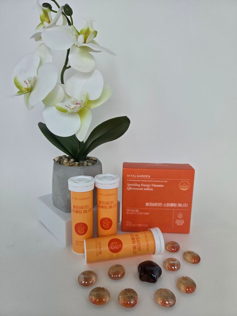 VITAL GARDEN Sparkling Energy Vitamins (шипучие витамины) 185гр
