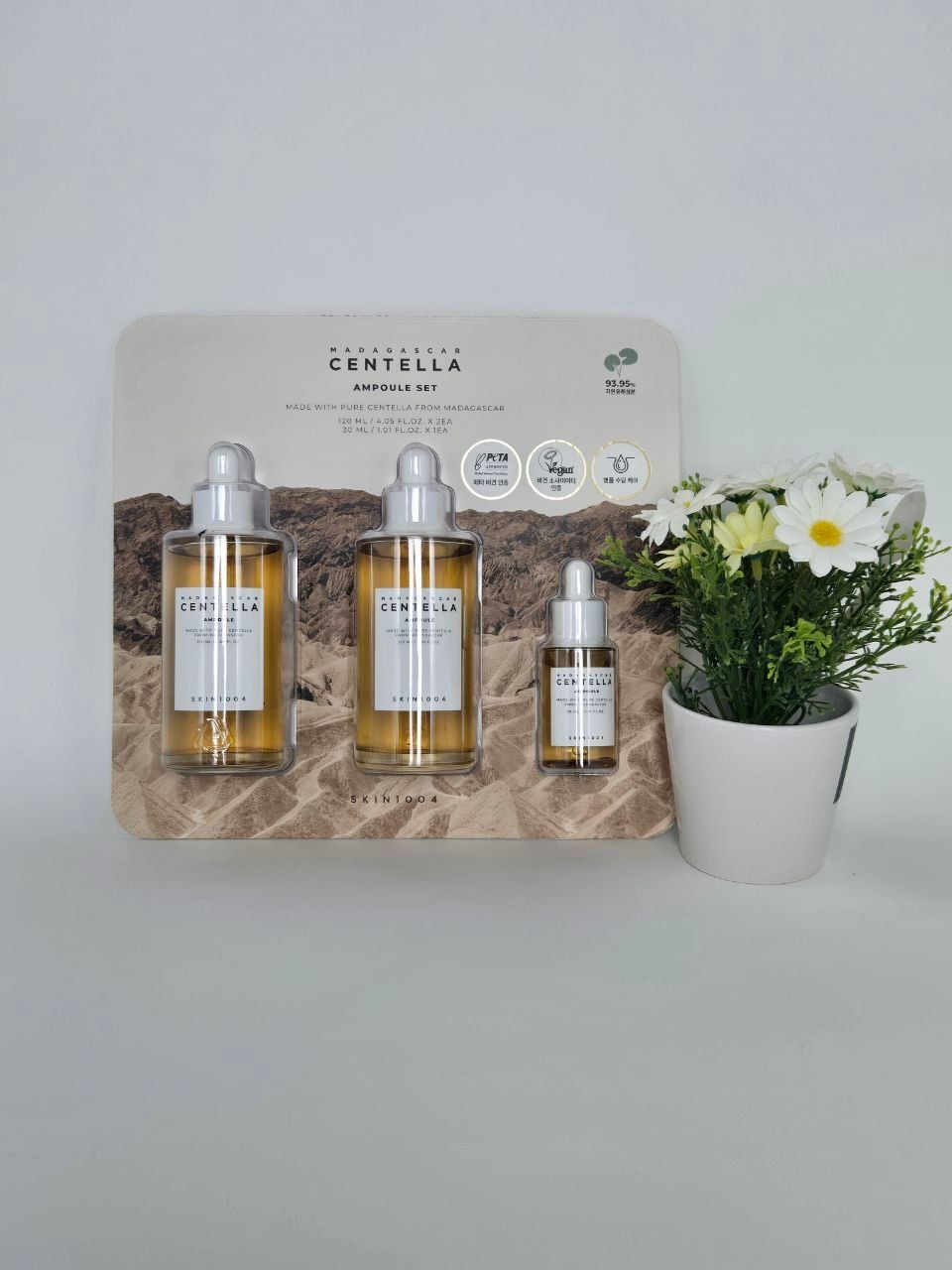SKIN1004 MADAGASCAR CENTELLA AMPOULE 120ml*2+30ml 720g