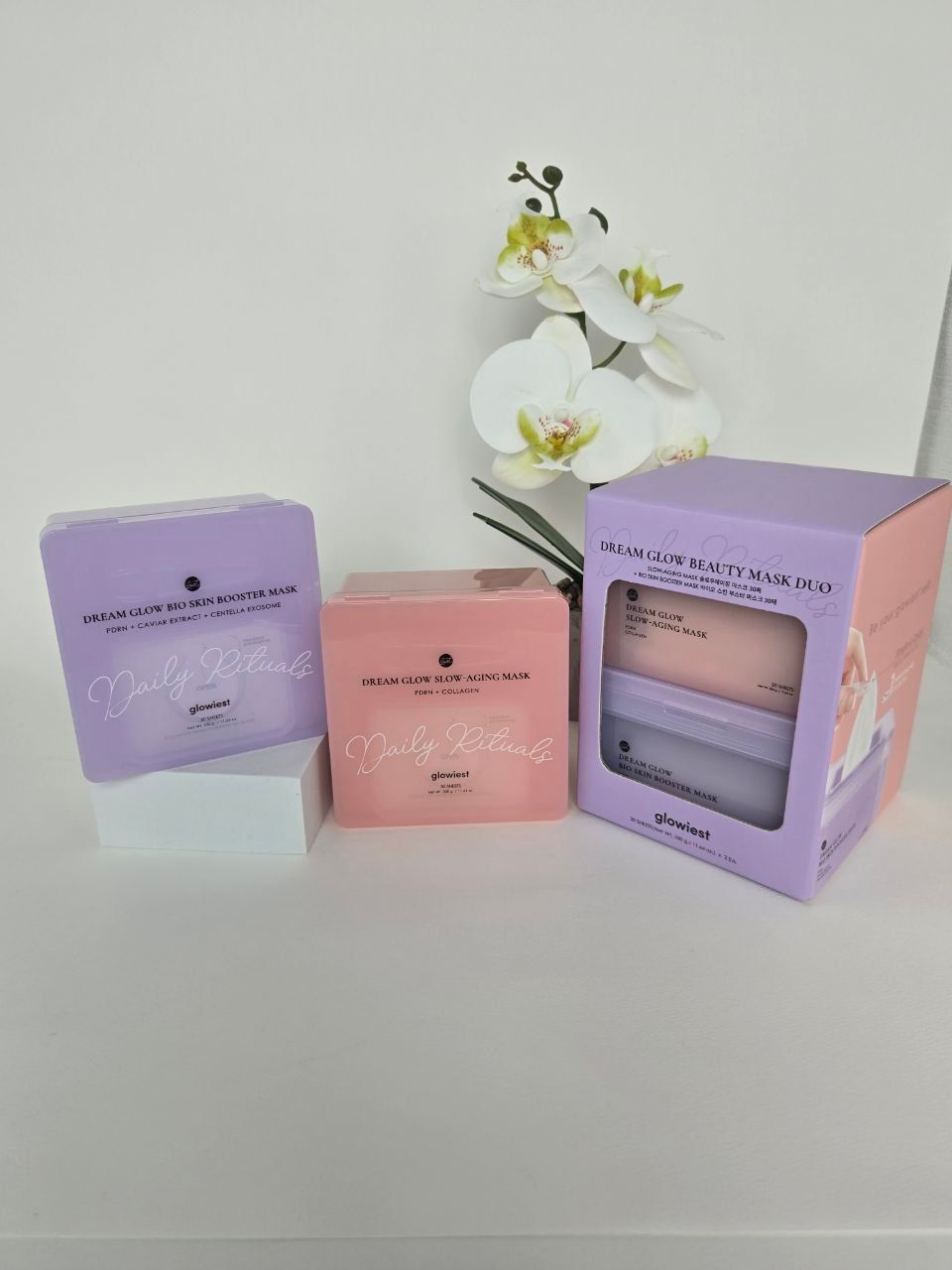 DREAM GLOW BEAUTY MASK DUO 30шт*2 1100гр