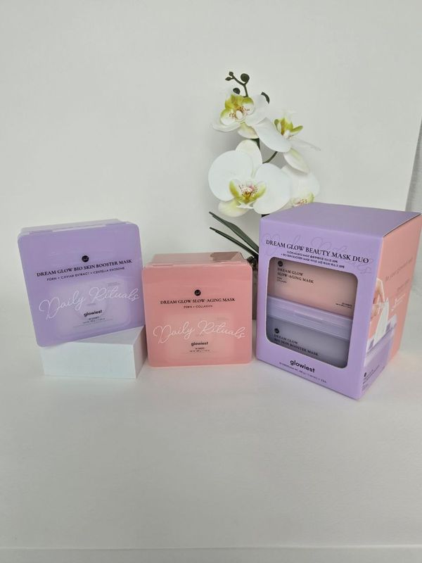 DREAM GLOW BEAUTY MASK DUO 30шт*2 1100гр