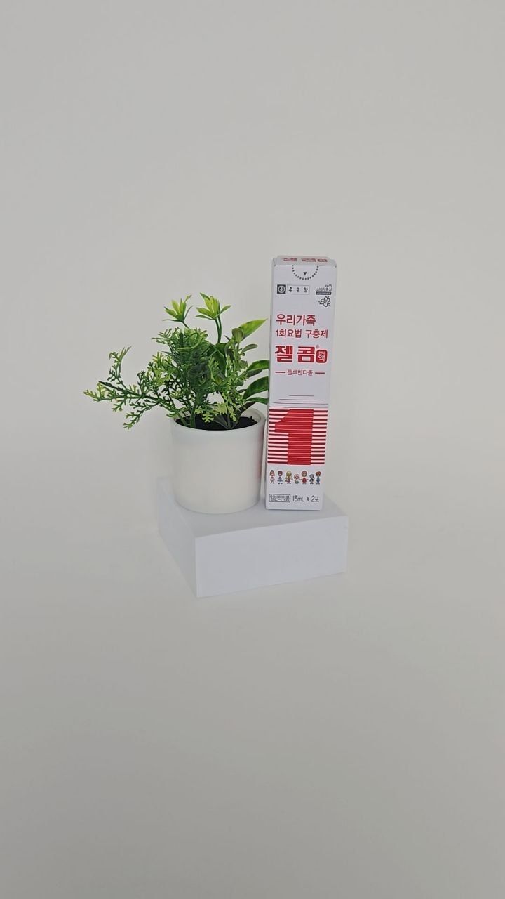 Flubendazole Корейское средство от паразитов 15мл*2стика 50гр