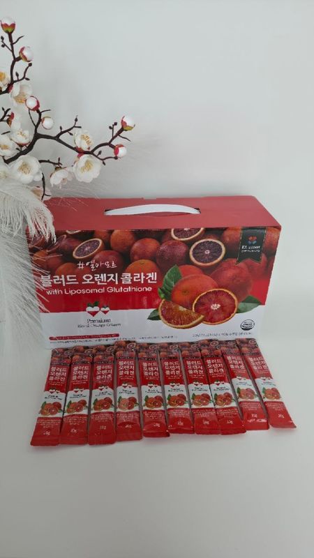 EL amor with Liposomal Glutathione Blood Orange Collagen 60стиков 1635гр