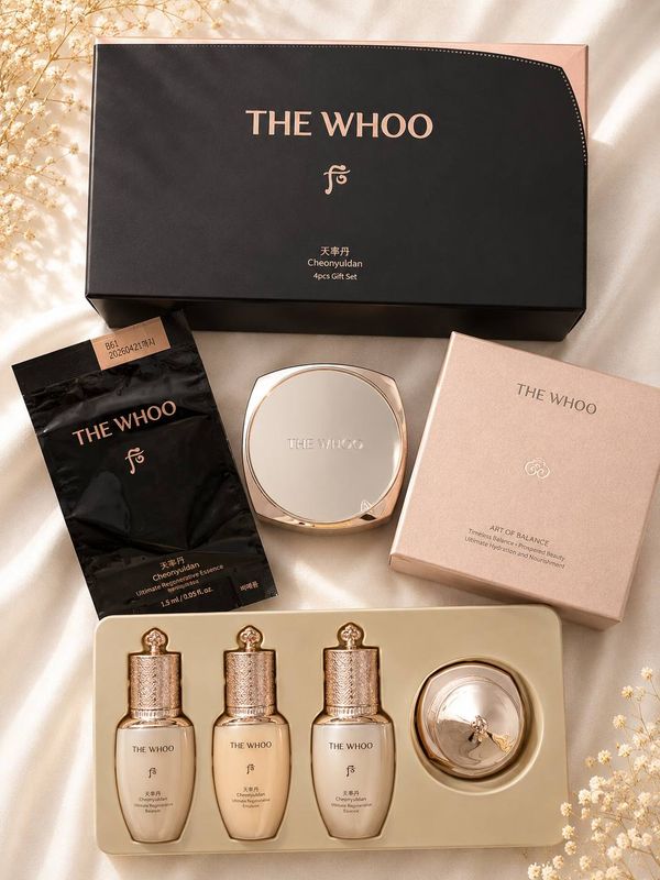 THE history of Whoo Cheonyuldan Signature Cushion Foundation №21 Special Set 690гр