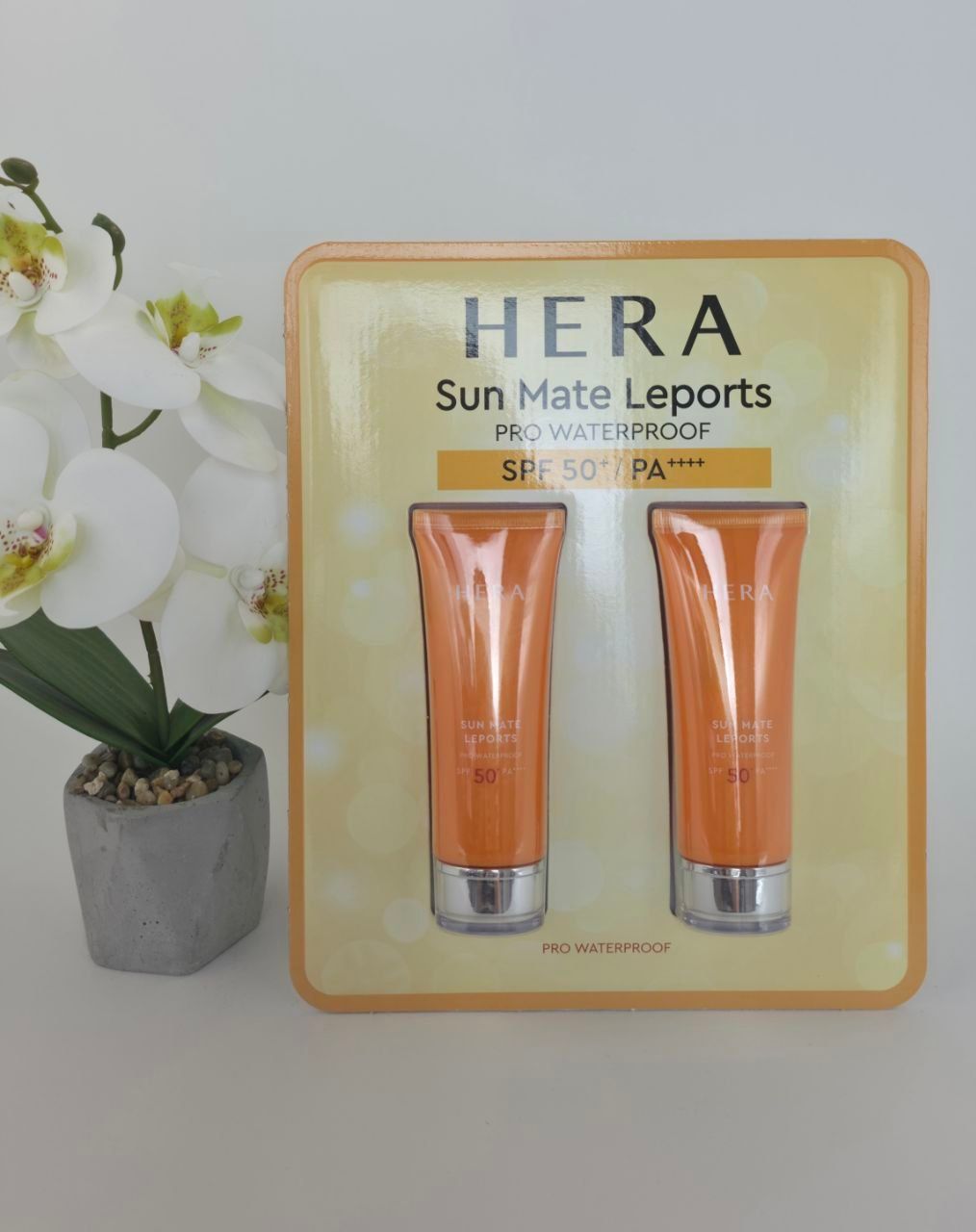 HERA Sun Mate Leports Pro WATERPROOF SPF50+/PA++++ 70ml*2 330g