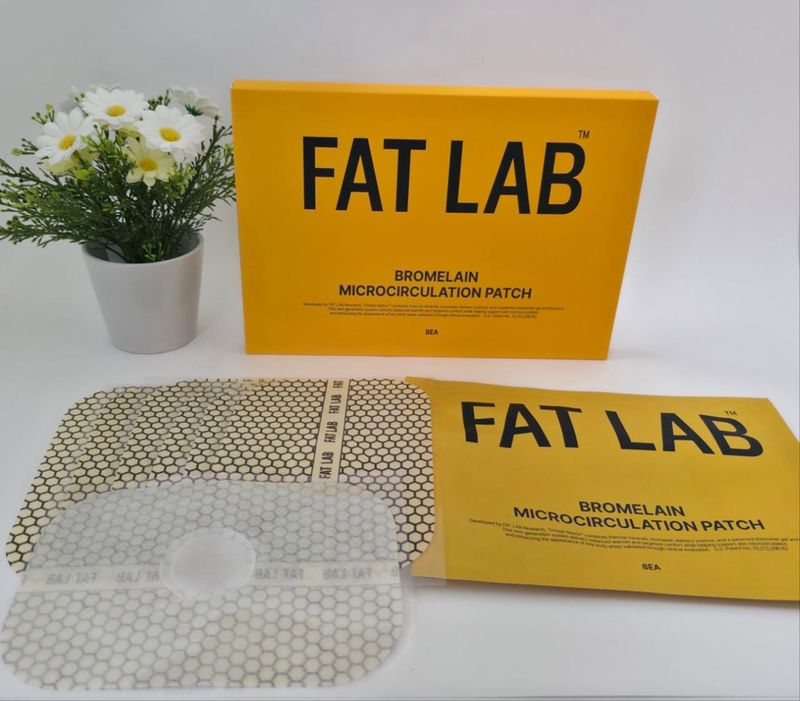 FAT LAB BROMELAIN MICROCIRCULATION PATCH 8EA 110g