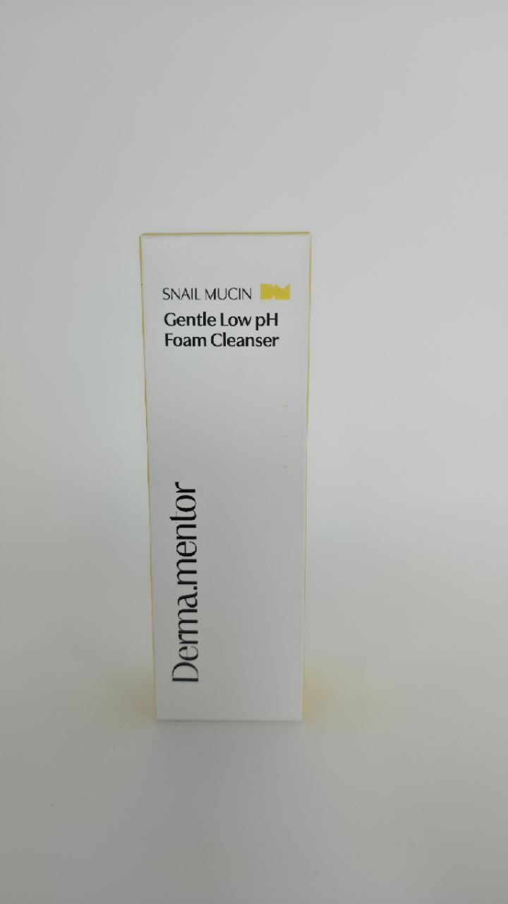 Derma.mentor SNAIL MUCIN Gentle Low pH Foam Cleanser 130g