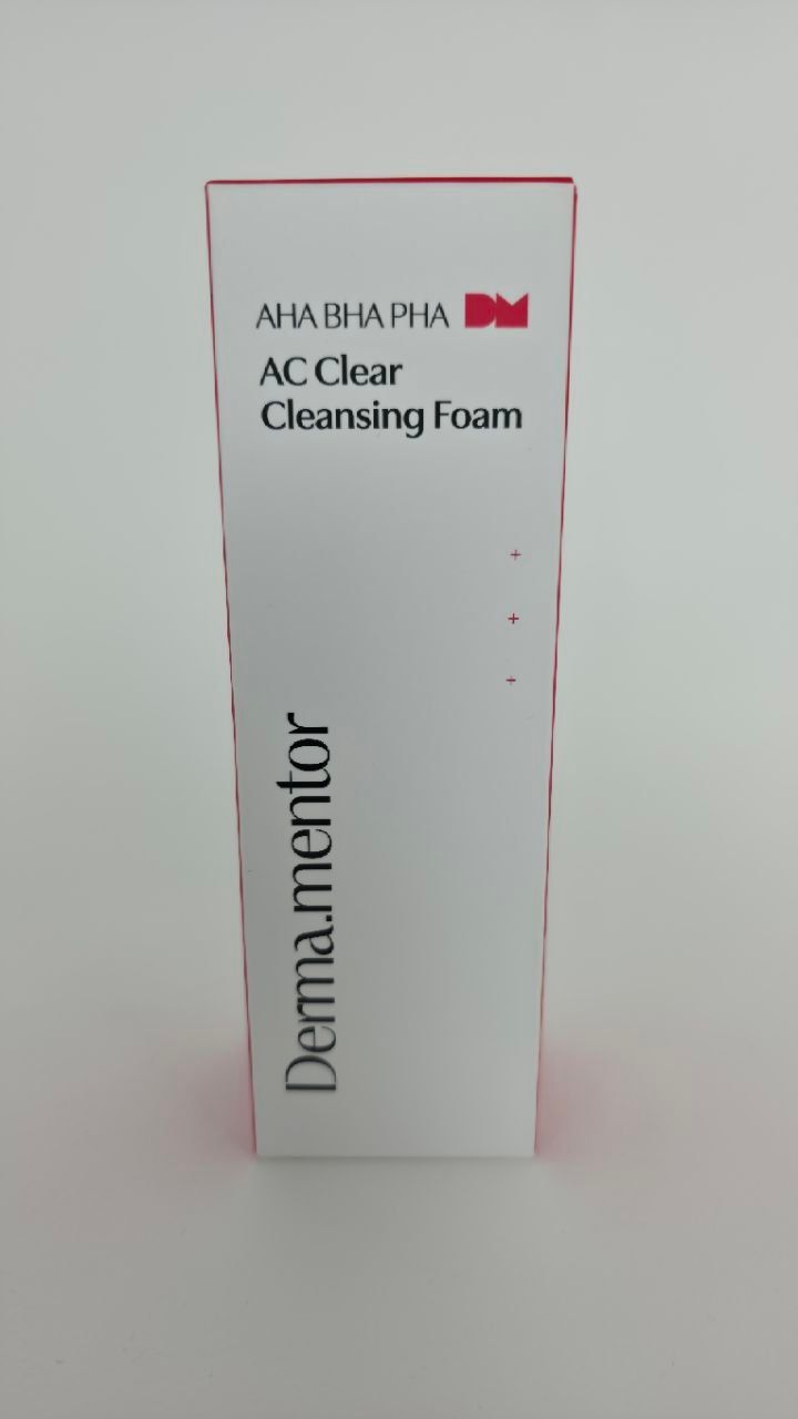Derma.mentor AHA BHA PHA AC Clear Cleansing Foam 125g