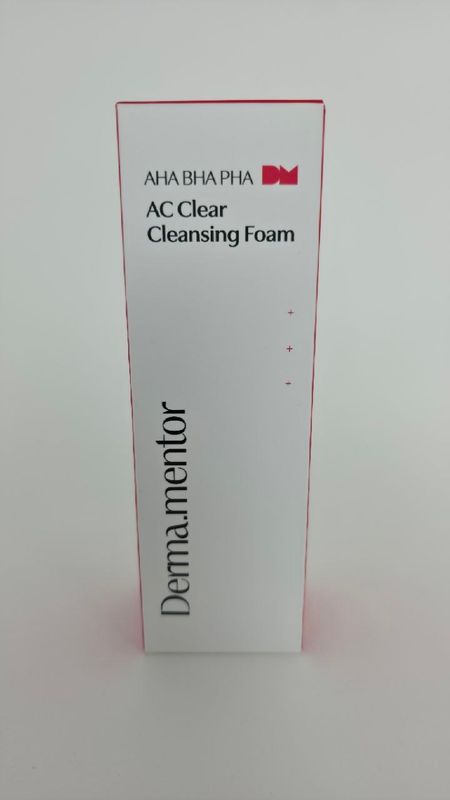 Derma.mentor AHA BHA PHA AC Clear Cleansing Foam 125g