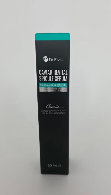 Dr. Elvis CAVIAR REVITAL SPICULE SERUM NIACINAMIDE ADENOSINE 30ml 45g