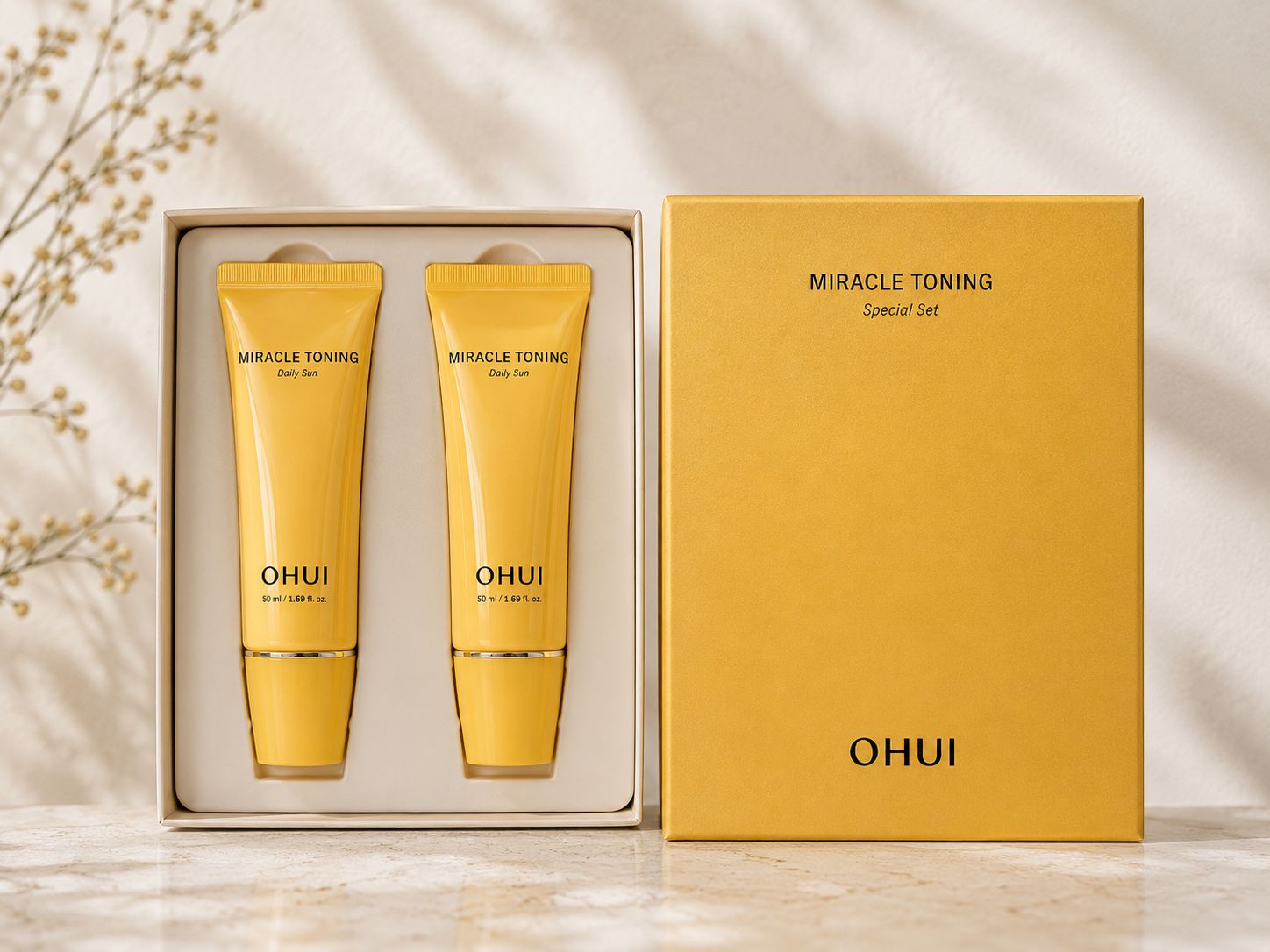 OHUI MIRACLE TONING Daily Sun Special Set 235g