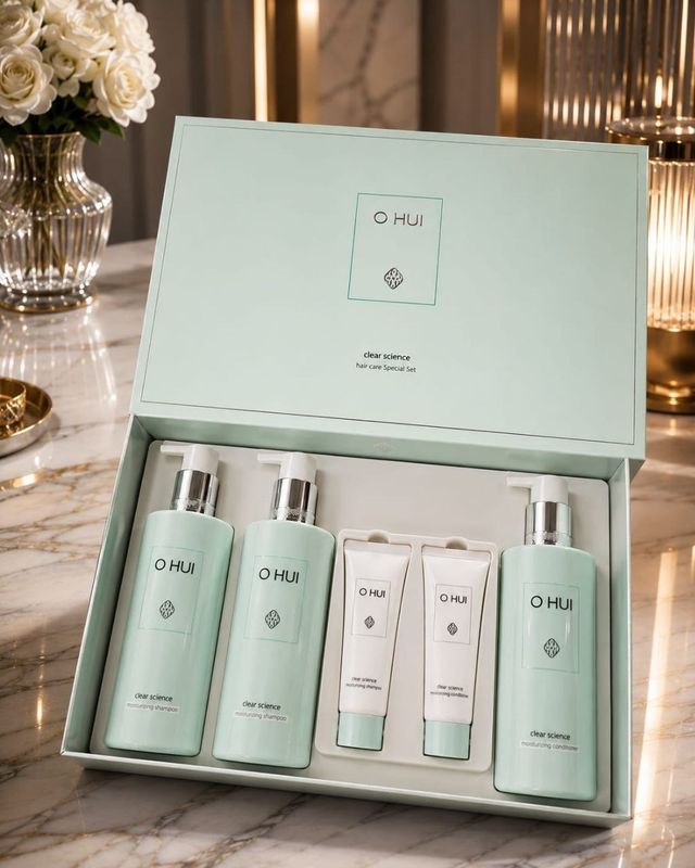 O HUI Clear Science Moisturizing Hair Care Special Set (вес 1930 гр)