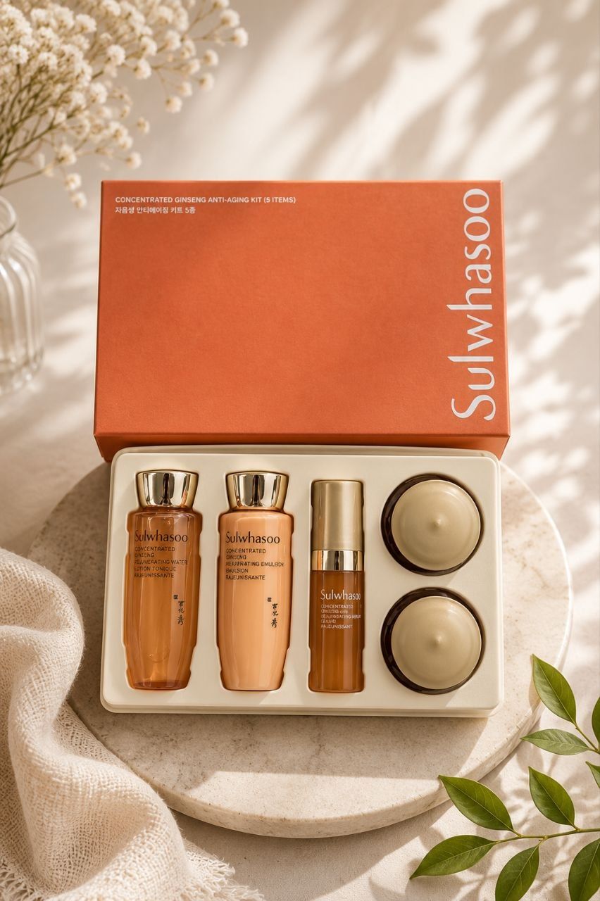 Sulwhasoo CONCENTRATED GINSENG ANTI-AGING KIT (5ITEMS) 150гр
