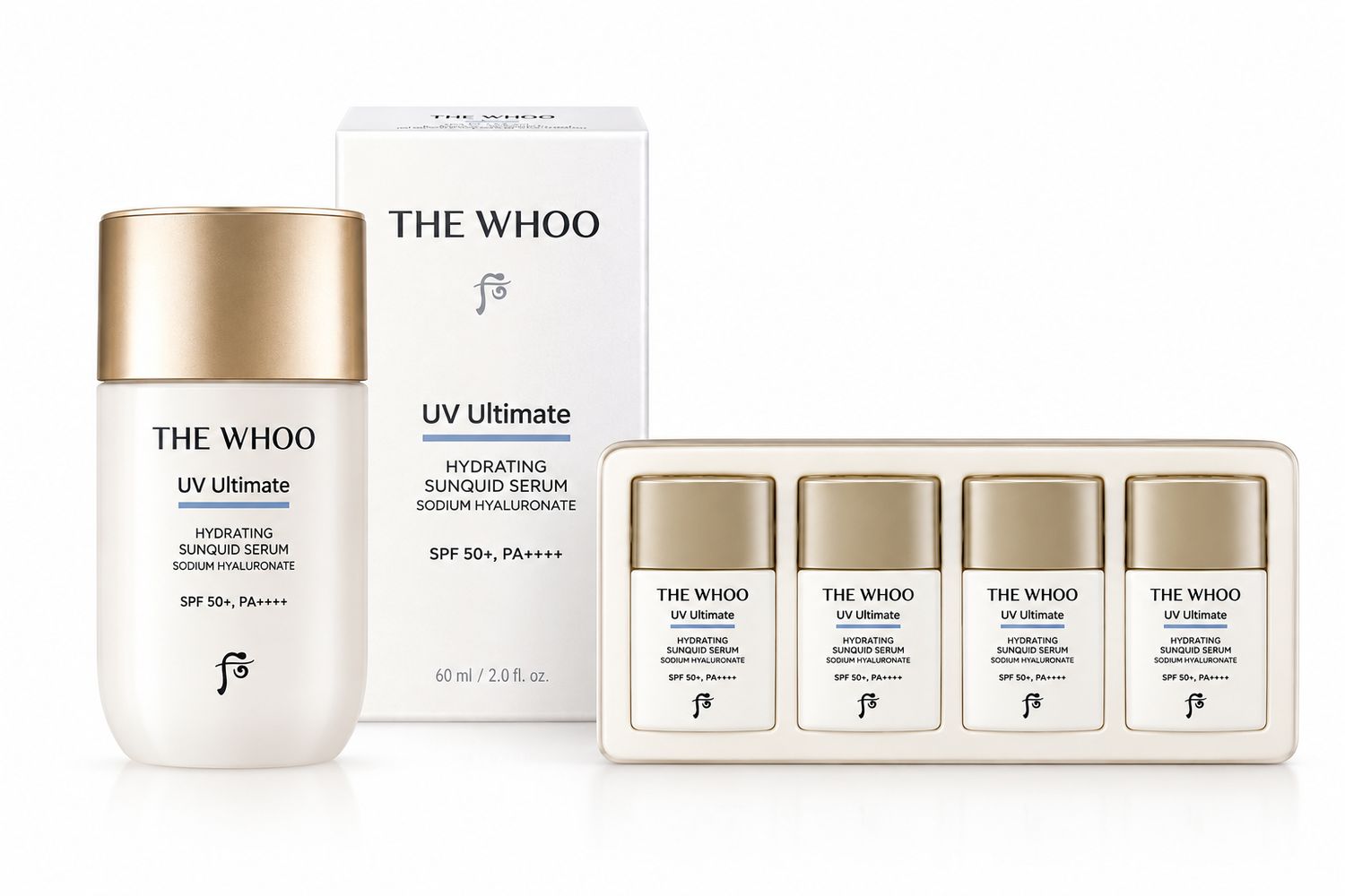 THE WHOO UV Ultimate Hydrating Sunquid Serum Special Set SPF 50+, PA++++ 305g