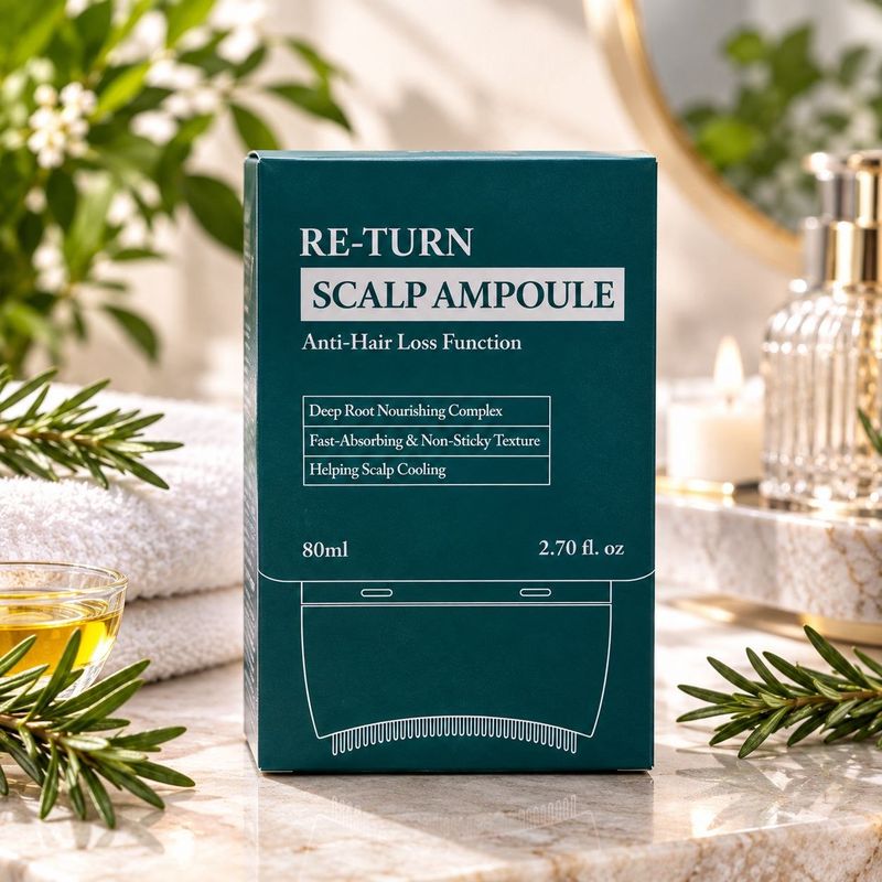 RE-TURN Scalp Ampoule 80ml 130g