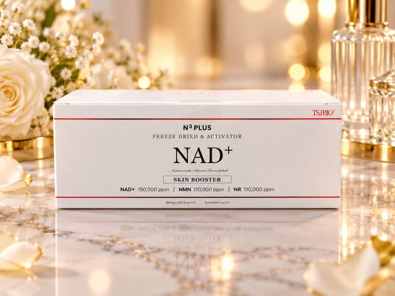 TSJ BIO N³ PLUS FREEZE DRIED &amp; ACTIVATOR NAD+ SKIN BOOSTER 255g