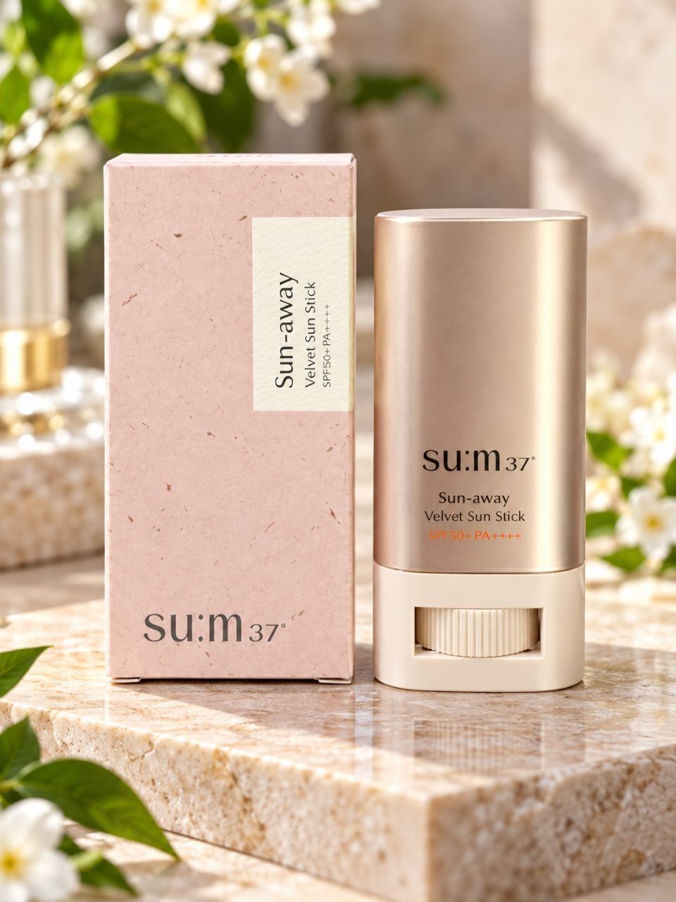 SU:M37° Sun-away Velvet Sun Stick SPF50+ PA++++ 60гр